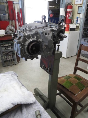 2021 Subaru Young SS engine on stand at Maurices 02 Nov.jpg
